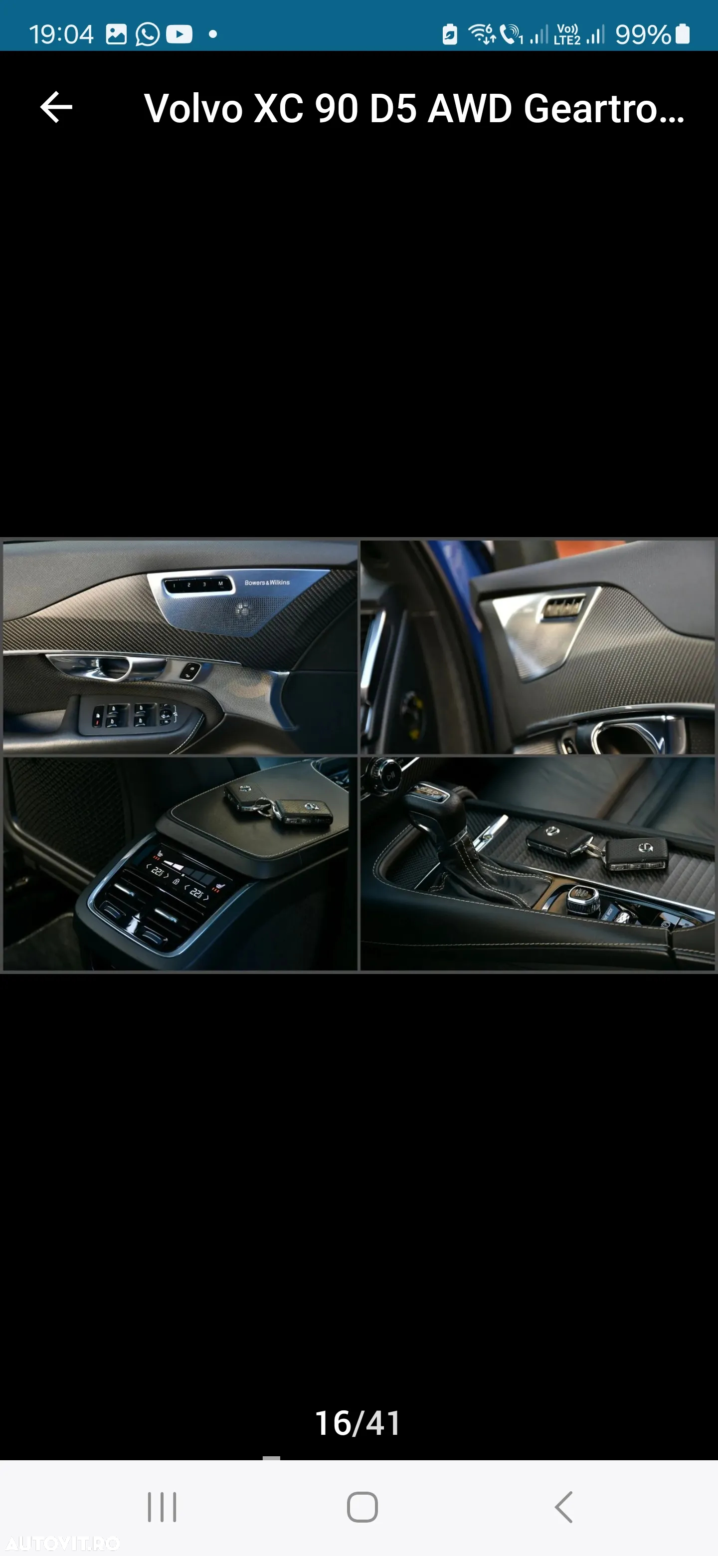 Volvo XC 90 D5 AWD Geartronic RDesign - 3