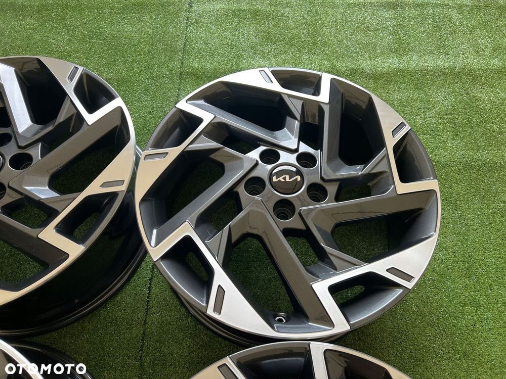KOMPLET FELG FELGI ALU KIA SPORAGE SANTA FE 19 5X114,3 ET51 ORYGINALNE - 7