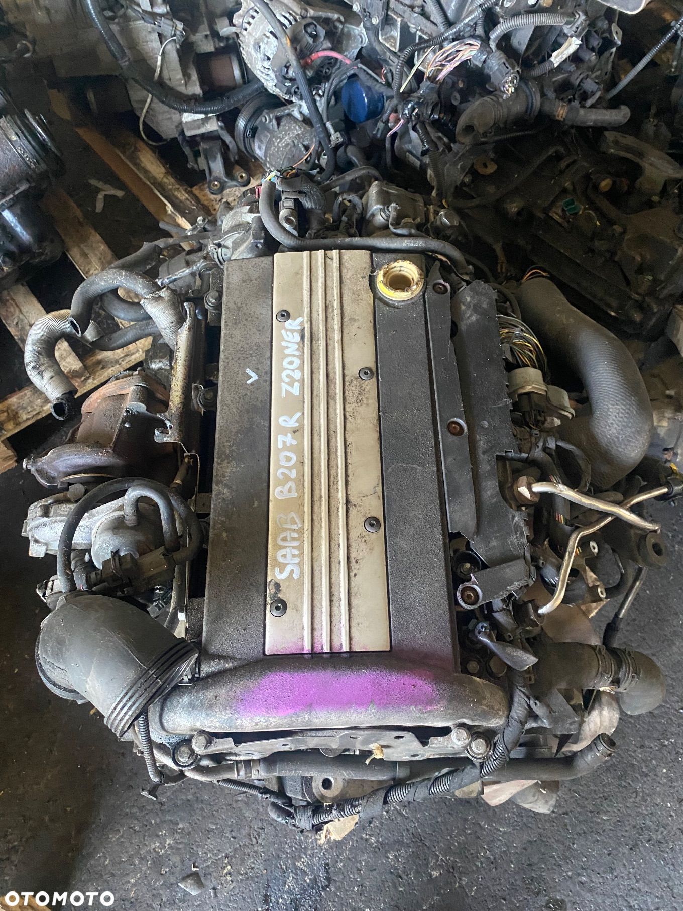 SAAB OPEL SILNIK MOTOR B207R Z20NER CAŁKOWICIE KOMPLETNY IDEALNY - 1