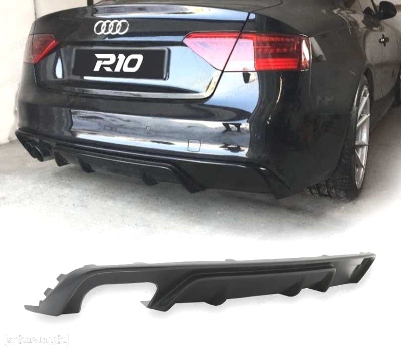 DIFUSOR AUDI A5 S5 B8 B81 COUPE CABRIO 11- LOOK RS5 - 1