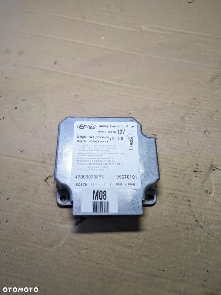Hyundai Tucson I sensor sterownik airbag 95910-2E700    (17/5) - 4