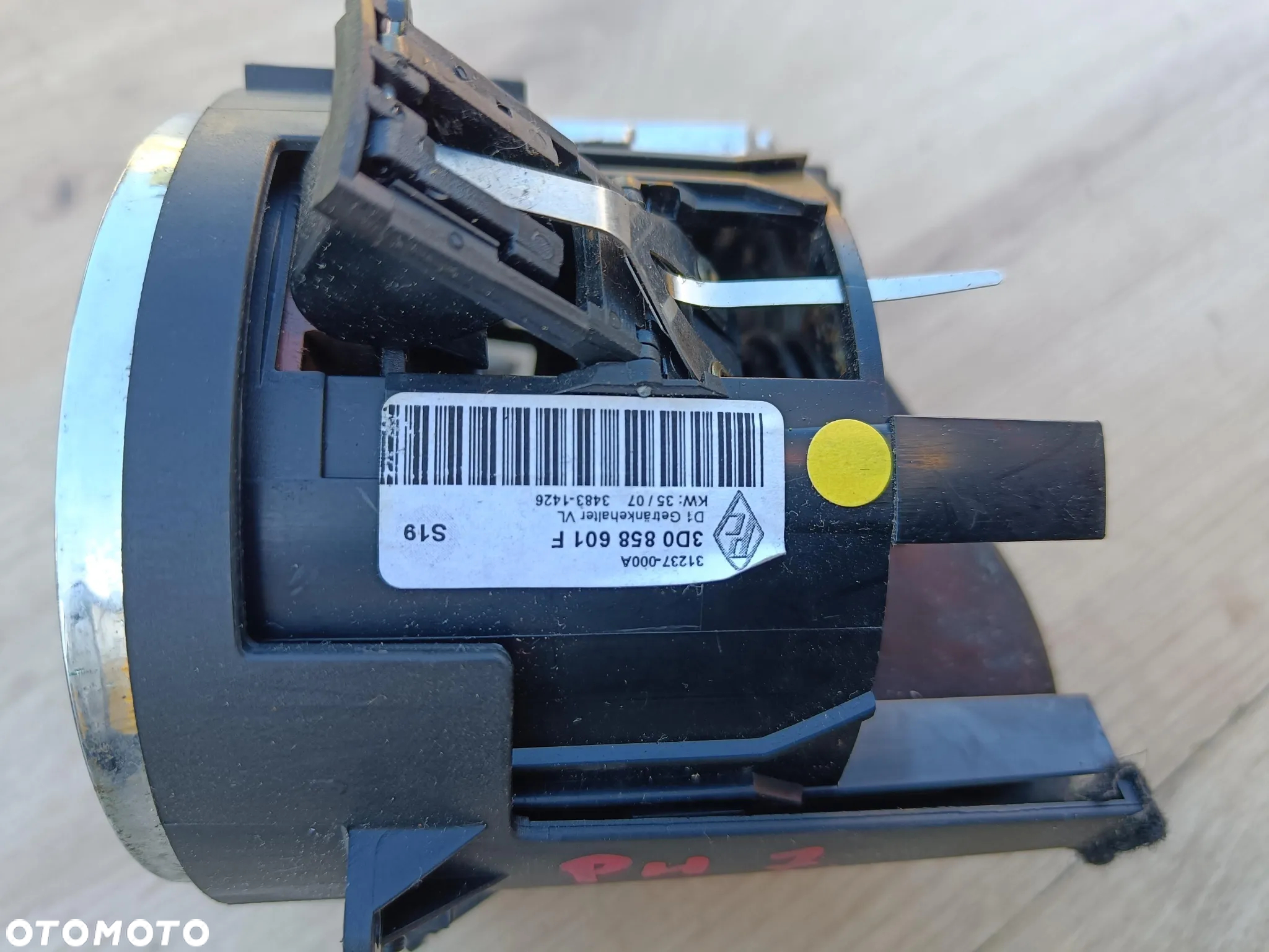 VW PHAETON UCHWYT NA KUBEK CUP HOLDER LEWY PRAWY DREWNO - 3