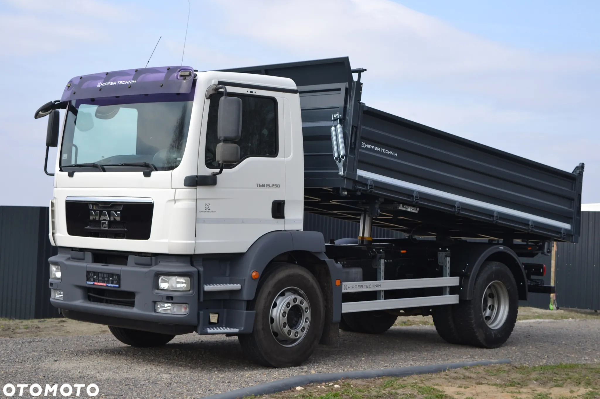 MAN TGM 15.250 18.250 Nowy 3-stronny WYWROT KIPER WYWROTKA SALON PL Przebieg tylko 171 000 km UNIKAT TGL Atego Axor Antos - 5