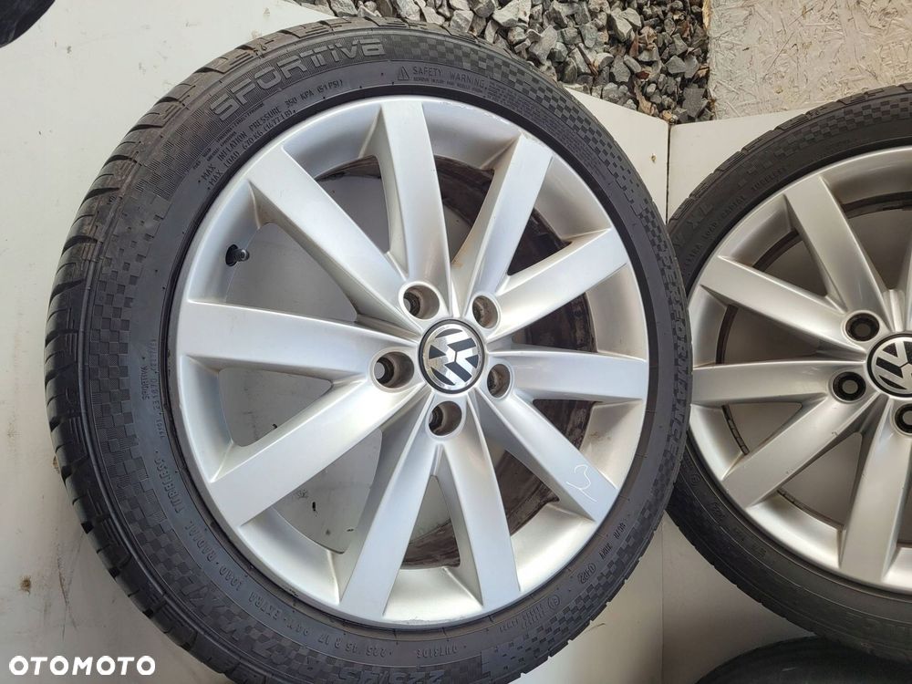 vw golf vi vii koła felgi opony alufelgi 225 45 r17 5k0601025f - 8