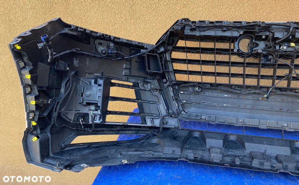AUDI SQ7 4M LZ7G ZDERZAK PRZÓD PRZEDNI KOMPLETNY 6 PDC RADAR SPRYSKI KAMERA - 7