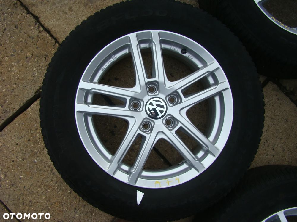 a74 5x112 VW T-Roc Beetle Skoda Karoq Yeti Seat Ateca Audi Q2 6Jx16 opony zima 215/60 - 3