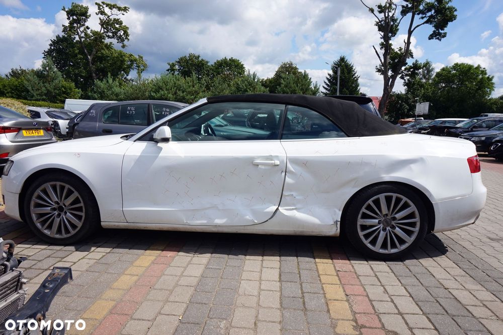 AUDI A5 I 8T CABRIO 2010 LY9C 1.8 TFSI CDHB 160KM LLV BIAŁY na części - 3