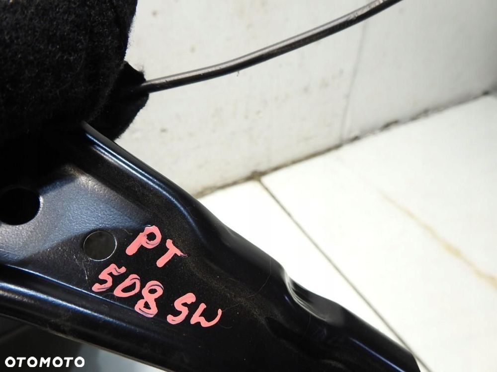 OPARCIE KANAPY PRAWY TYŁ PODŁOKIETNIK PEUGEOT 508 I SW - 2