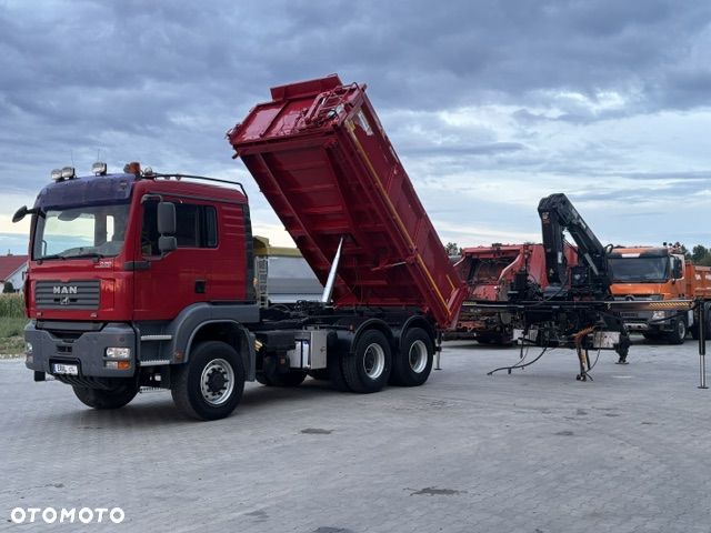 MAN TGA 26.430 Kipper Dautel Hydroburta 6x6 HDS stan idealny - 18