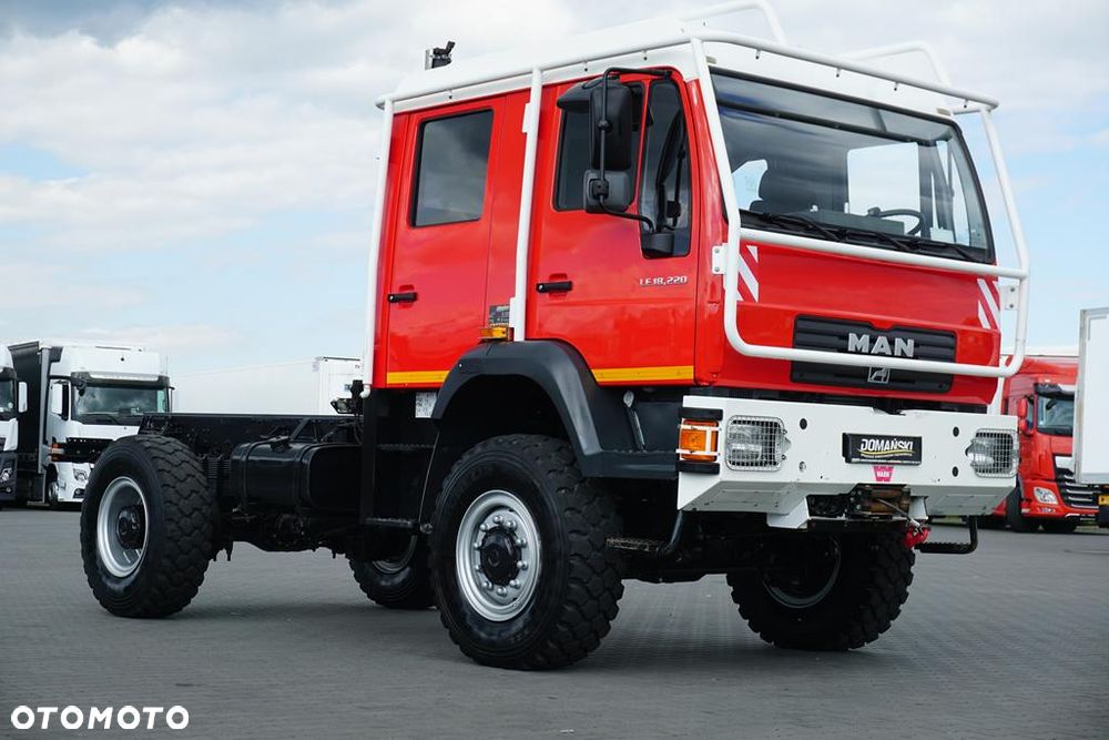 MAN / LE 220 / 4 X 4 / DOKA / DO ZABUDOWY / KAMPER - 22