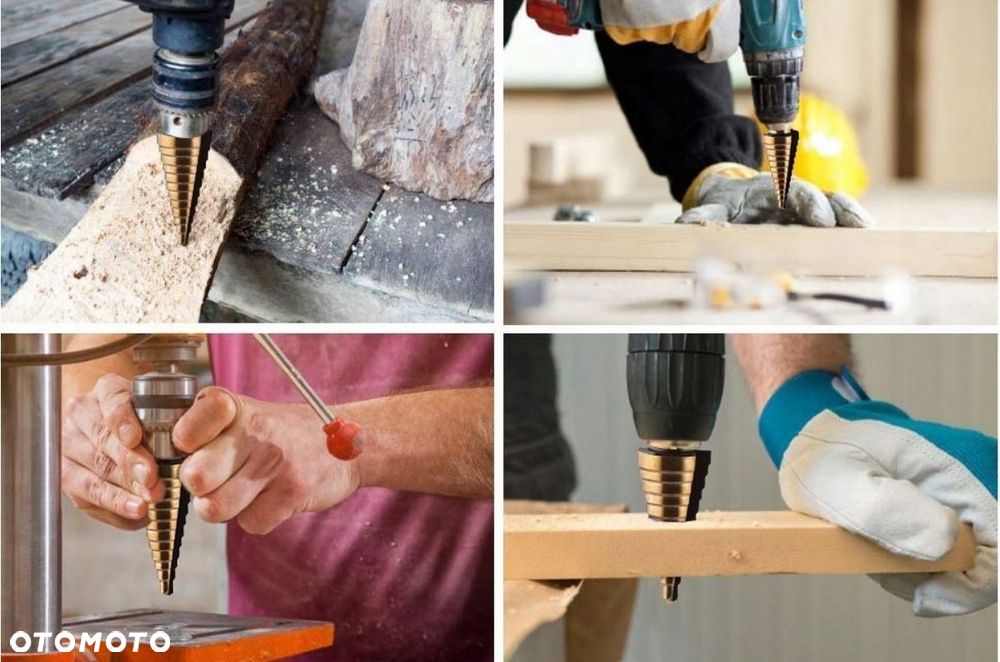 WIERTŁO STOPNIOWE SPIRALNE  6-60mm - 8