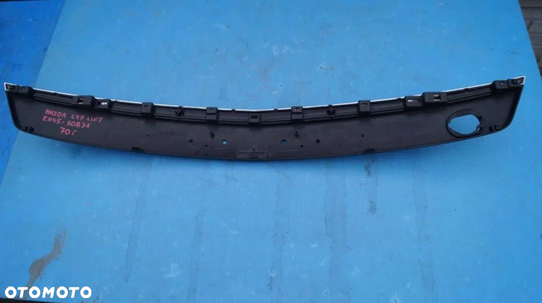 Listwa chrom zderzaka przód Mazda CX7 lift EH45-50B31 - 3