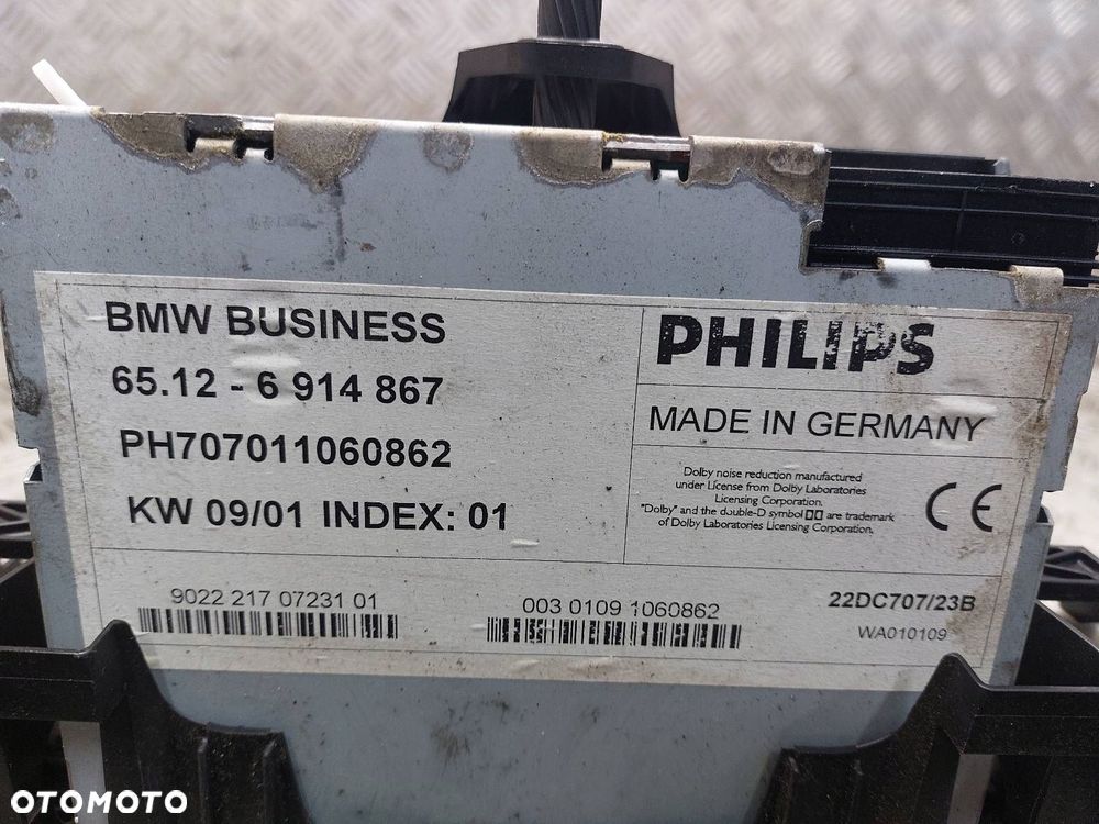 RADIO ODTWARZACZ  BMW E39 LIFT 6914867 8234684 8184159 - 6