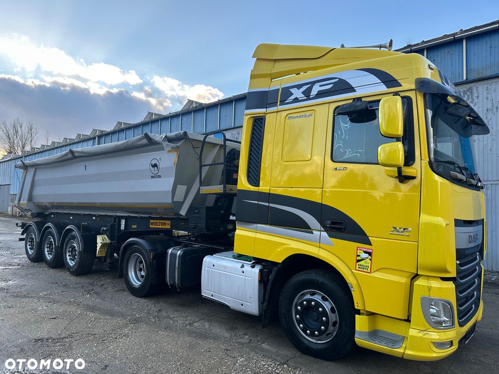 Wielton WYWROTKA NW-3 28m3 HARDOX OSIE SAF OŚ PODNOSZONA PLANDEKA WAGA:5200kg 2015r STAN IDEALNY - 5