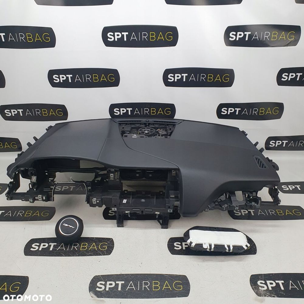 JAGUAR I-PACE X590 DESKA ROZDZIELCZA KONSOLA KOKPIT PULPIT PODUSZKI AIRBAG AIR BAG KIT SET - 1