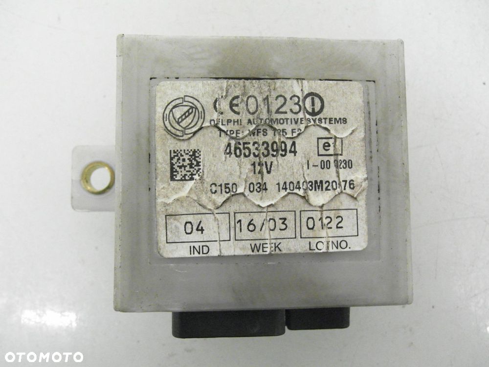 STACYJKA STEROWNIK FIAT SEICENTO 0.9 55187372 46533994 06670 - 8
