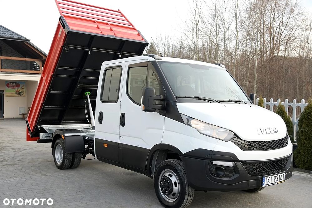 Iveco DAILY 35-150 * 3.0 Diesel * WYWROTKA 3-stronna * BRYGADOWY * DOKA * ZNAKOMITY STAN! - 2