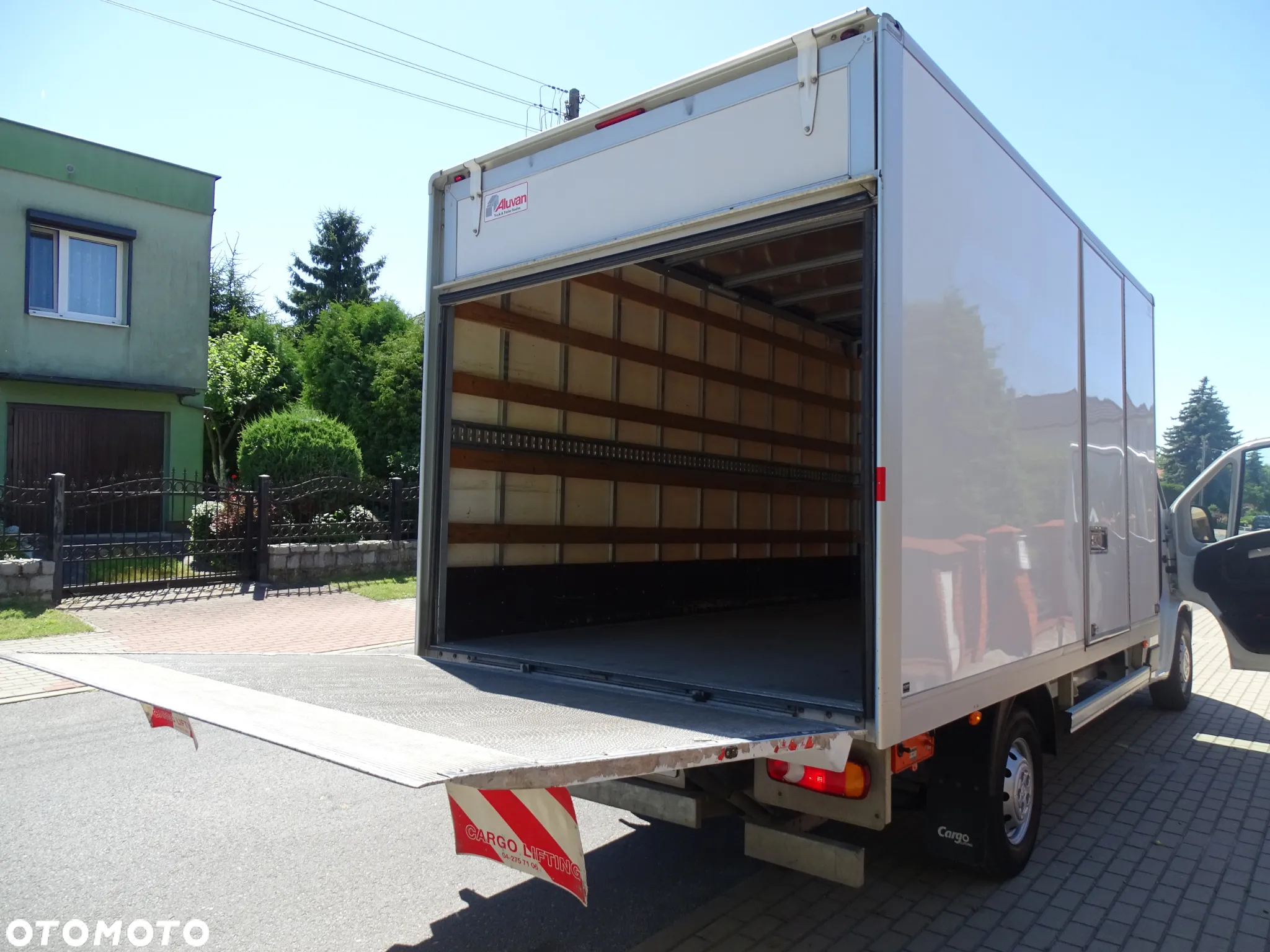 Peugeot BOXER 2, 2 HDI -103 KW -140 KM , KLIMATYZACJA, FULL OPCJA ,ALU-KONTENER 4,10x 2,10x2,10 ,WINDA- KLAPA ZAŁADOWCZA - DHOLLANDIA. - 7