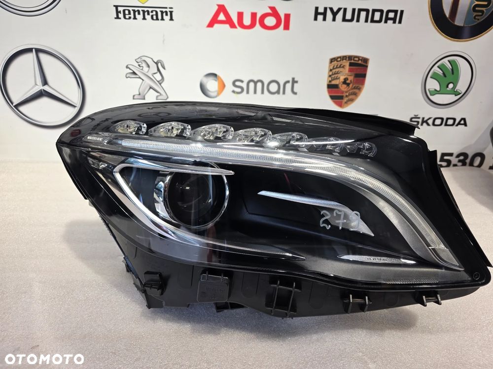 MERCEDES GLA W156 X156 13- BIXENON BI XENON BI-XENON PRAWA LAMPA PRZEDNIA PRZÓD NR A1569061800 NR AUKCJI LPP279 - 1