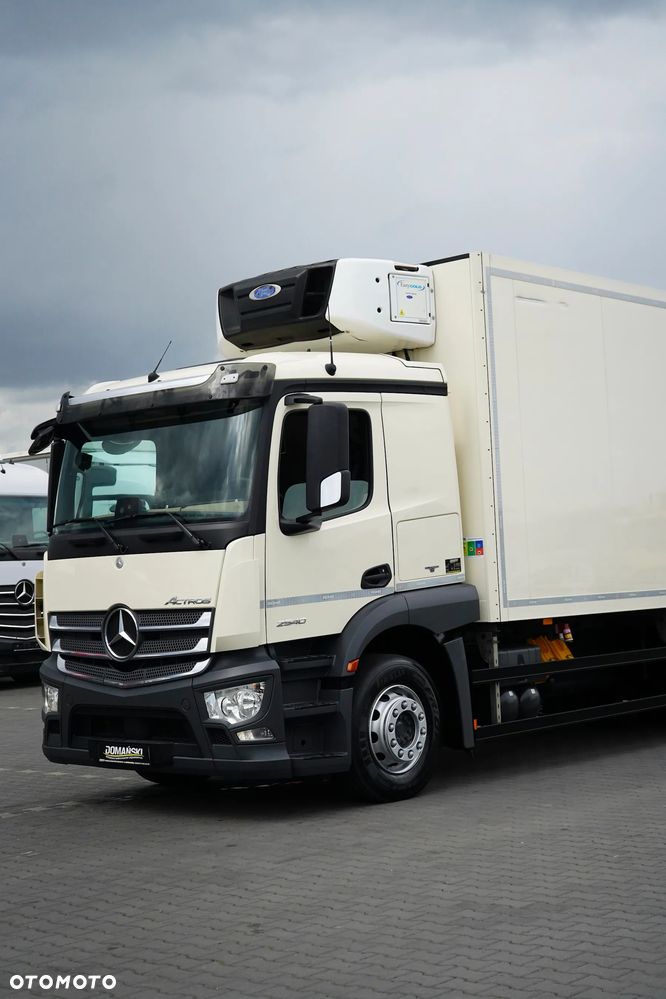 Mercedes-Benz ACTROS / 2540 / ACC / E 6 / ZESTAW PRZEJAZDOWY / CHŁODNIA + WINDA / 38 PALET - 39