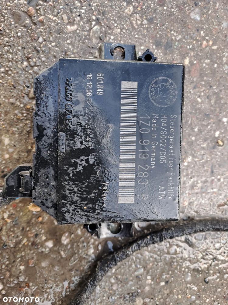 Skoda Octavia II 5D HB zderzak tył z PDC klapa drzwi kod lakieru 9102 - 5