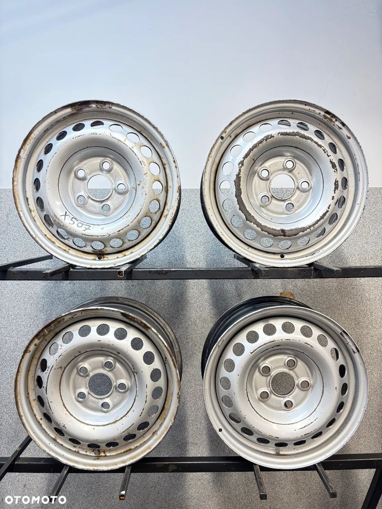 4 FELGI STAL. VW TRANSPORTER T5 , T6 , MULTIVAN , CARAVELLE  16'' 6,5J  ET51 - 1