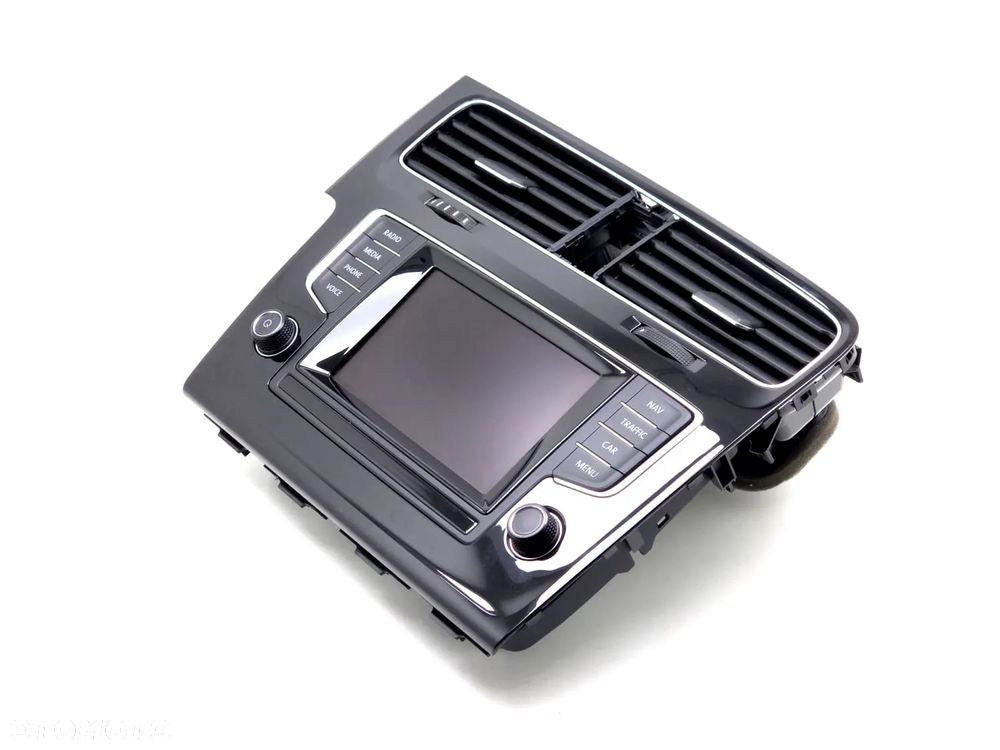 Panel Radio kratka nawiew ramka Volkswagen Golf VII 5G0919605D 5G1819743D 5G1819728AC - 4