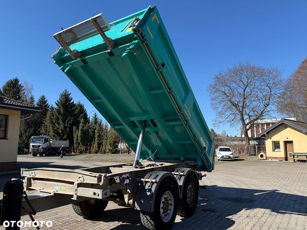 Schmitz Cargobull ZKI 18 przyczepa wywrotka tandem, plandeka, TOP! - 5