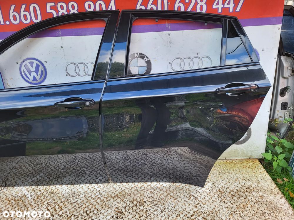 BMW X6 E71  Drzwi tył lewy Drzwi tylne lewe Black Sapphire Metallic 475/9 - 12