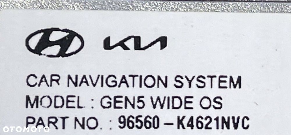 OE NAWIGACJA RADIO HYUNDAI KONA II 96560-K4621 NVC - 5