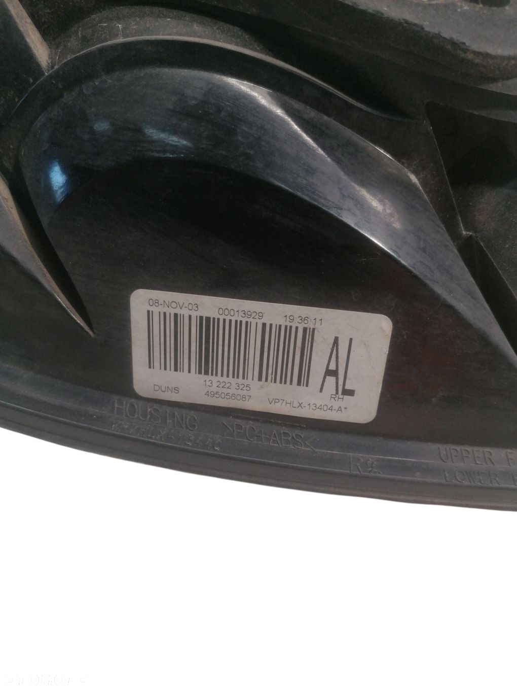 LAMPA PRAWA TYLNA TYŁ OPEL ASTRA III H HB 06-14 13222325 - 3