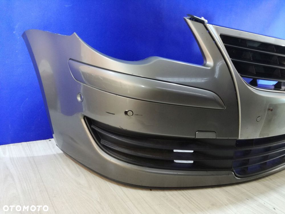 vw touran 1 i lift zderzak grill przód przedni pdc ld7s - 2