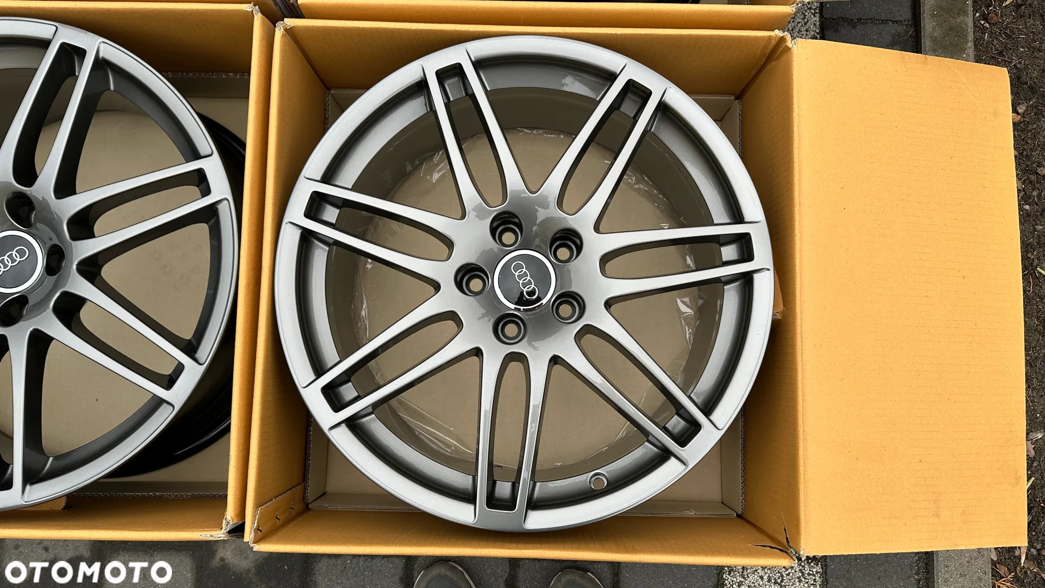 FELGI ALUMINIOWE rs4 s-line koła r19 5x112 ET43 8.5JX19H2 audi alufelgi a4 a6 s4 s6 a5 s5 a8 s8 - 5