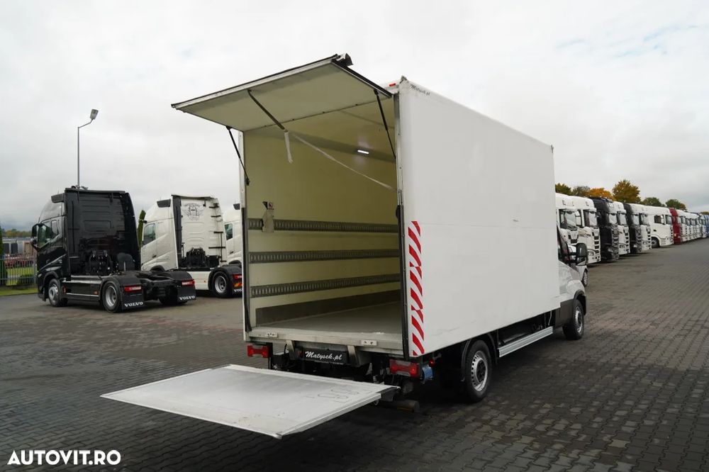 Iveco DAILY 35-NP / GNC / CONTAINER / MANUAL / PALFINGER LIFT - 750 KG / 2020 - 14