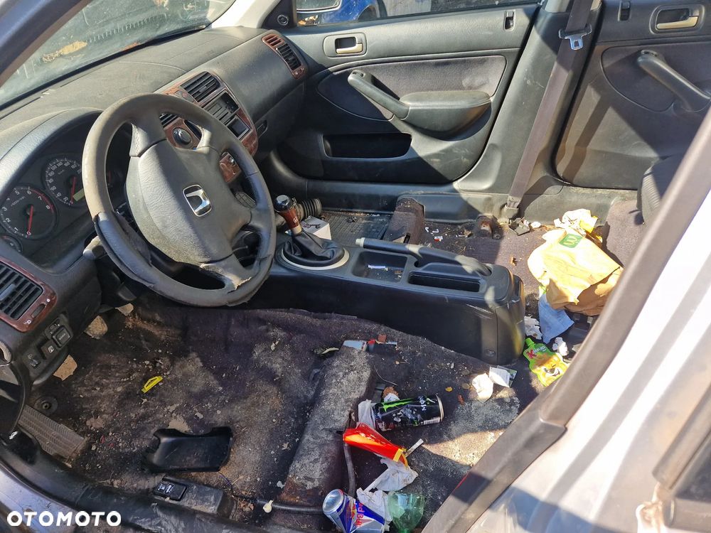 honda civic vii sedan fotel kanapa deska kokpit podsufitka boczek podłokietnik licznik panel szyb - 4