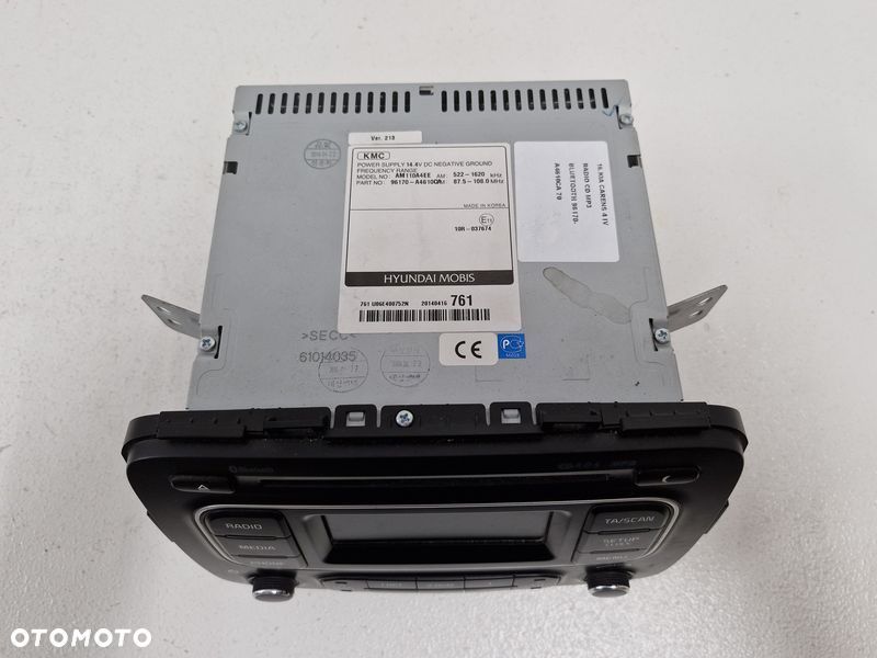 kia carens 4 iv radio cd mp3 bluetooth 96170-a4610ca - 5
