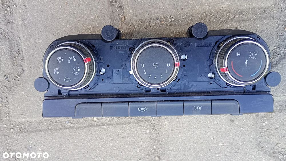 F.VAT MAN TGE Panel Klimatyzacji Nawiewu 7C0907426AD Ramka panela klimatyzacji VW Crafter II MAN TGE - 2