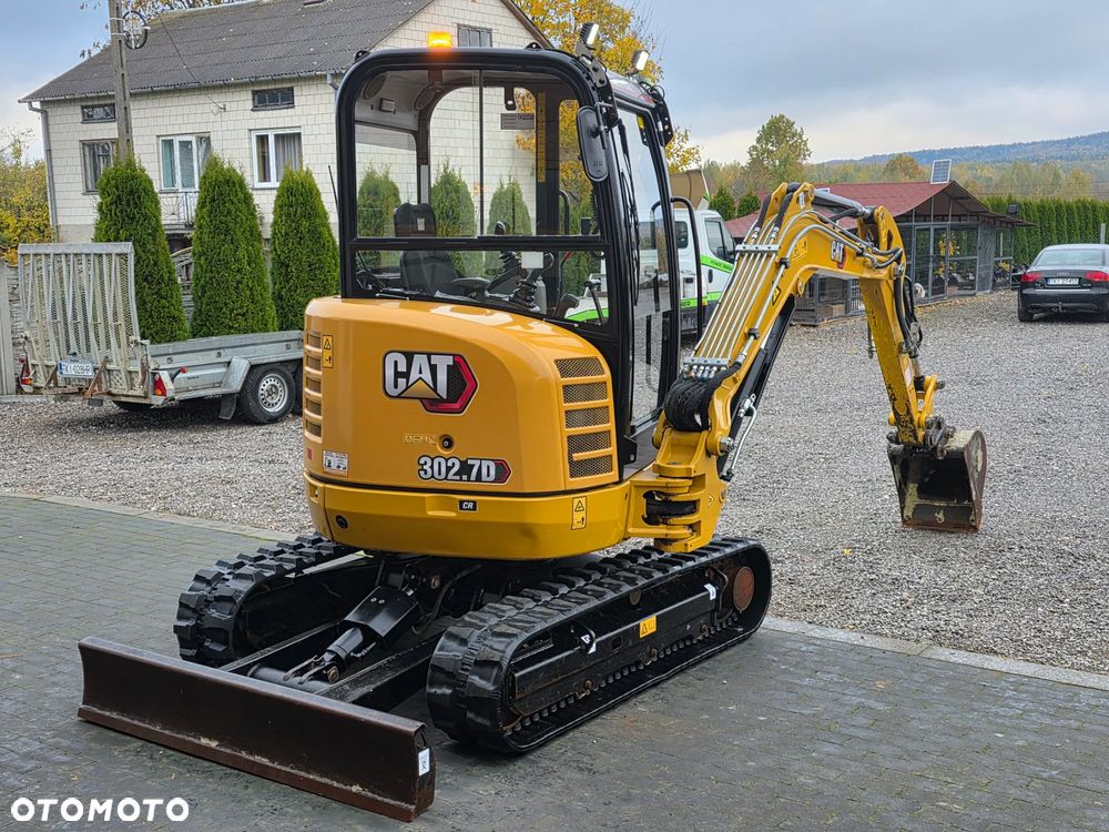 Caterpillar Caterpillar CAT 302.7 D CR mini koparka szybkozłącze 3 łyżki piękna serwisowana 1 wł JCB - 5