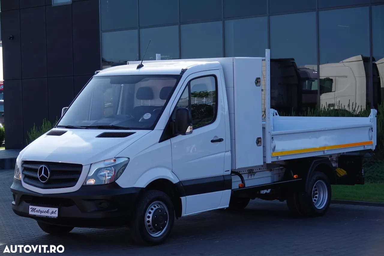 Mercedes-Benz SPRINTER / TIPPER - 3M / TWIN / MANUAL / 2016 R / IMPORTAT - 11