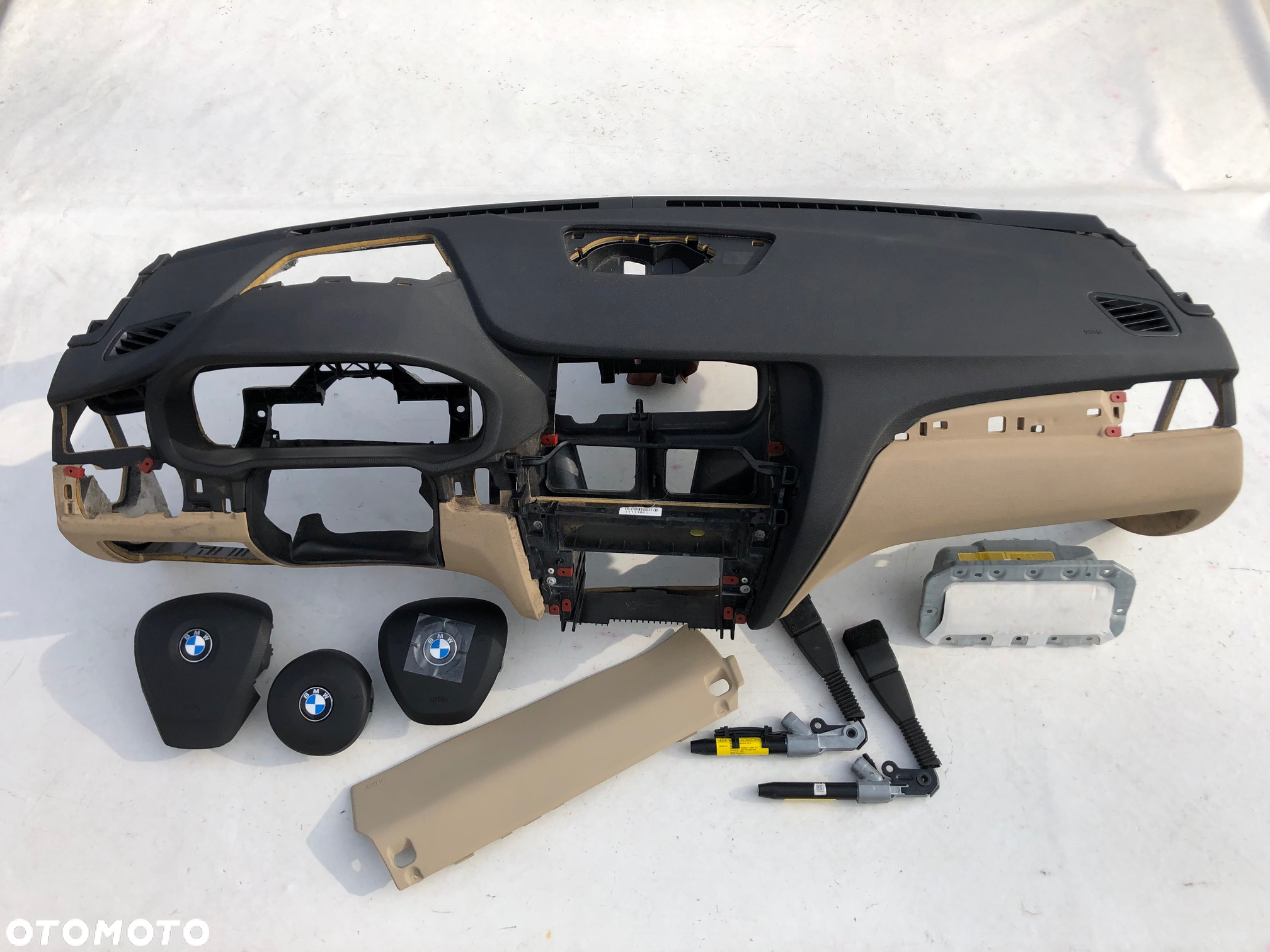 BMW X3 F25 X4 F26 DESKA KONSOLA KOKPIT PULPIT PÓLKA PARPAET AIRBAG KURTYNA naprawa regeneracja NA WYMIANE OD RĘKI NA MAGAZYNIE Raz2 !!! - 23