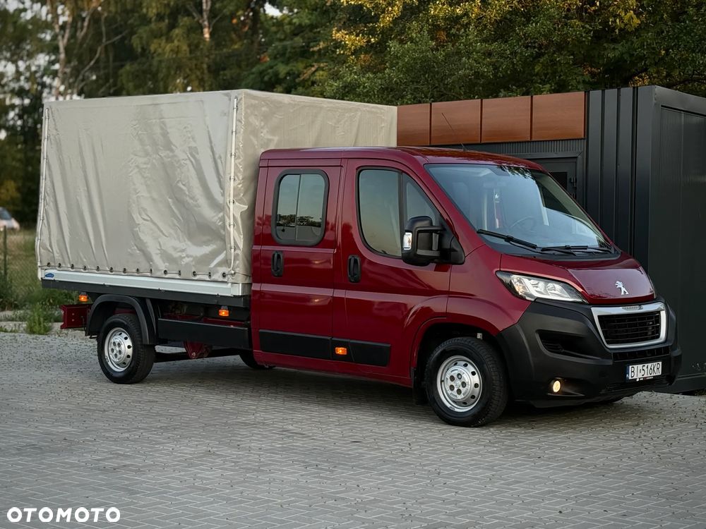 Peugeot Boxer 2.2 HDI /123.914KM PRZEBIEG /  2020 ROK PRODUKCJI / Doka Brygadówka Podwójna Kabina 7-osobowa / Bezwypadkowy / ZAREJESTROWANY W PL - 4