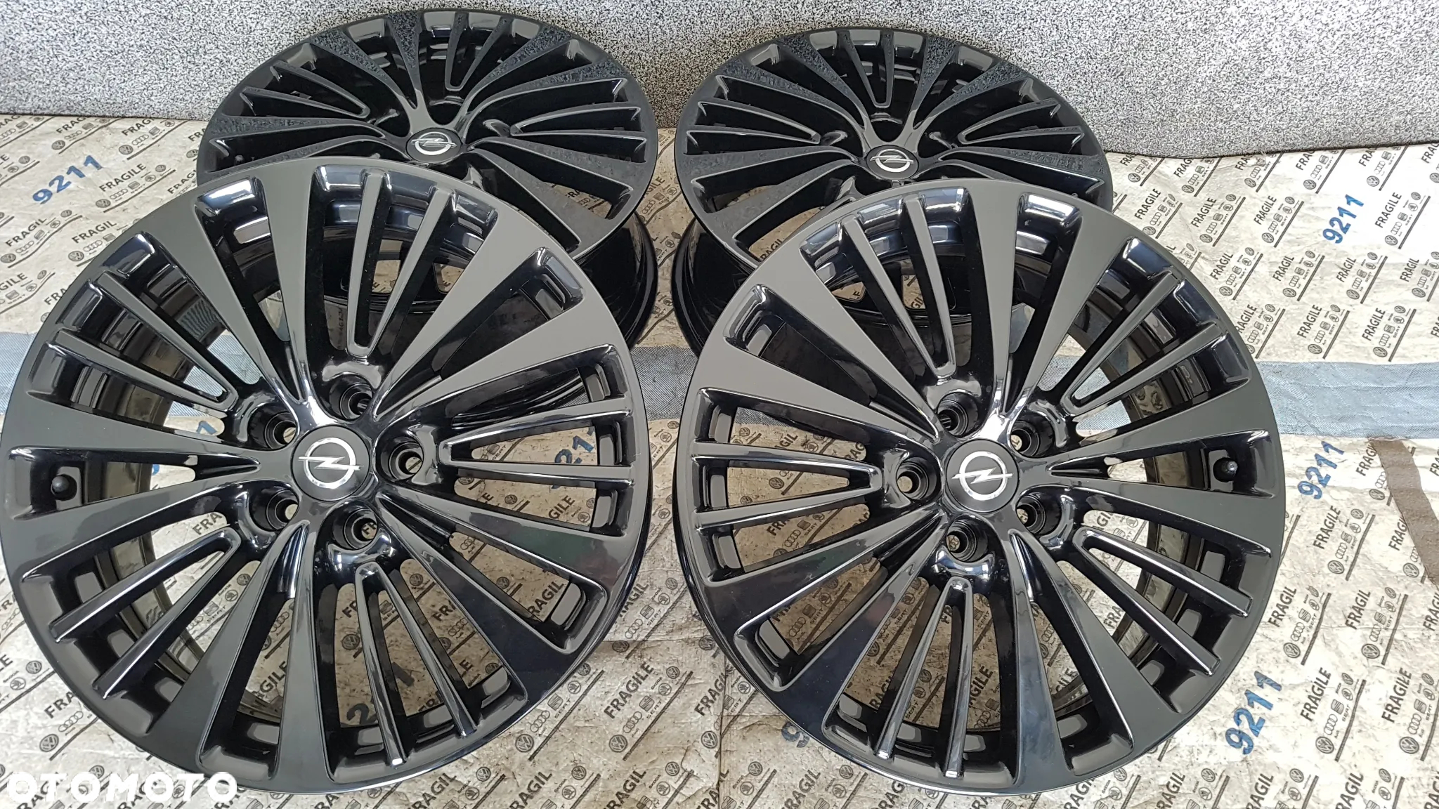FELGI ALU ORYGINAŁ  OPEL GRANDLAND X  7,5jx18  IS49 5x108 CZUJNIKI - 11