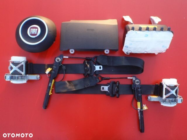 FIAT 500 NAPINACZ DOPINACZ PAS PASY AIRBAG - 3