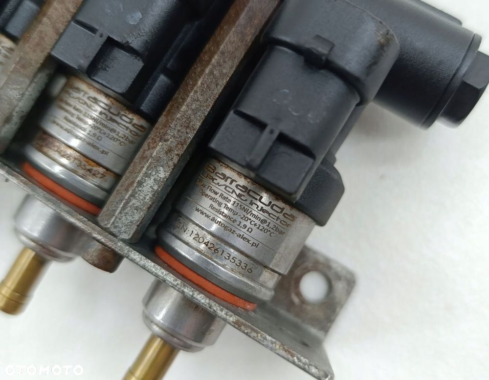 LISTWA WTRYSKOWA GAZU LPG/CNG BARRACUDA - 2