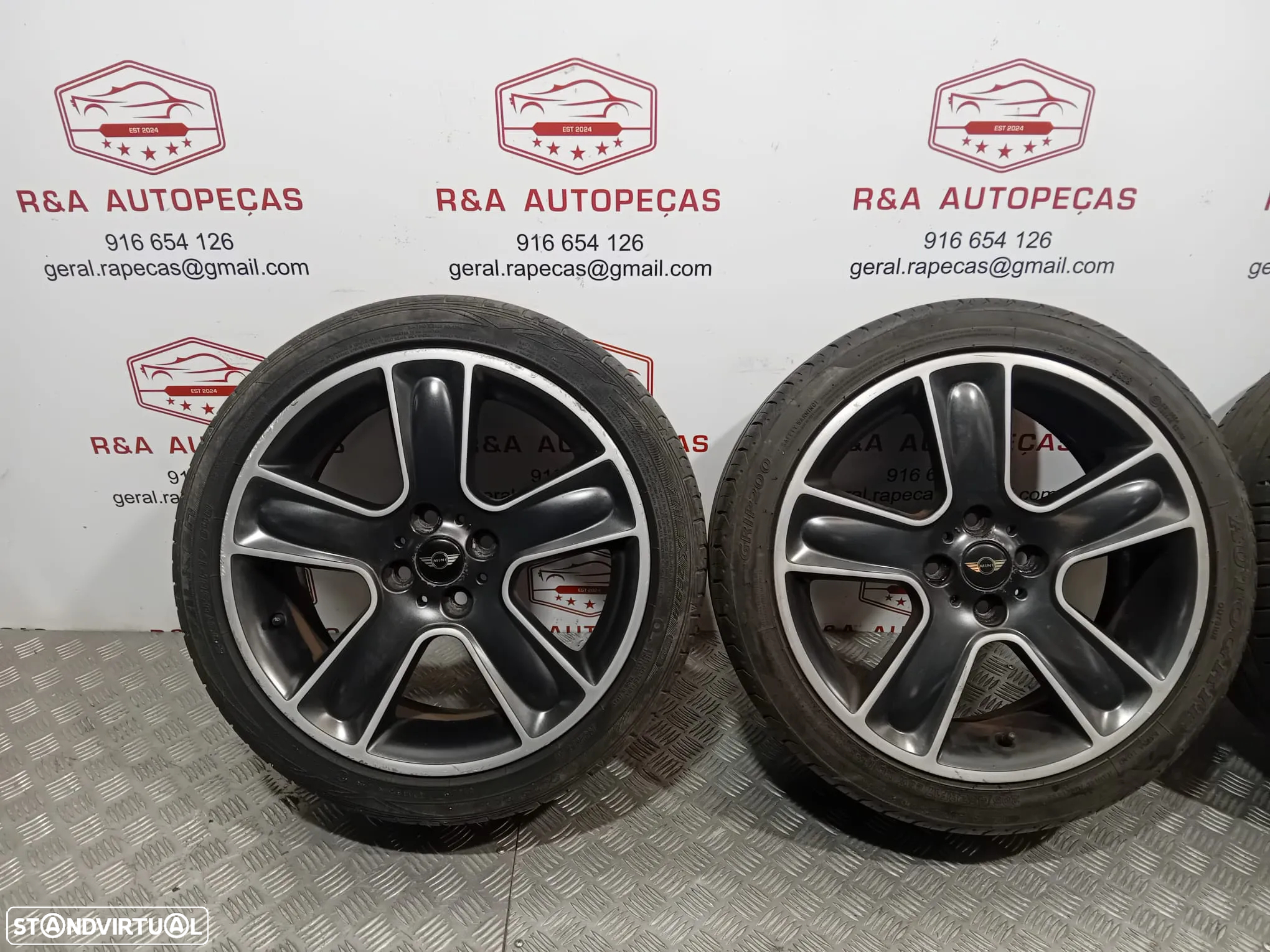 JANTES ORIGINAIS BBS MINI COOPER S R55 17 4X100 - 2