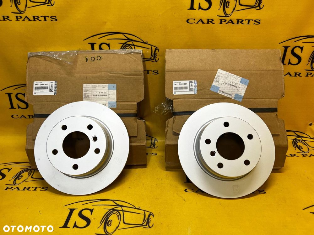TARCZE HAMULCOWE TYŁ BMW E87 E81 116i 116d NOWE OEM - 1