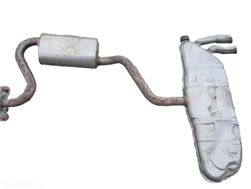 VOLKSWAGEN GOLF VI 6 08-16 1,4 TSI TŁUMIK 1K0119AT * - 1