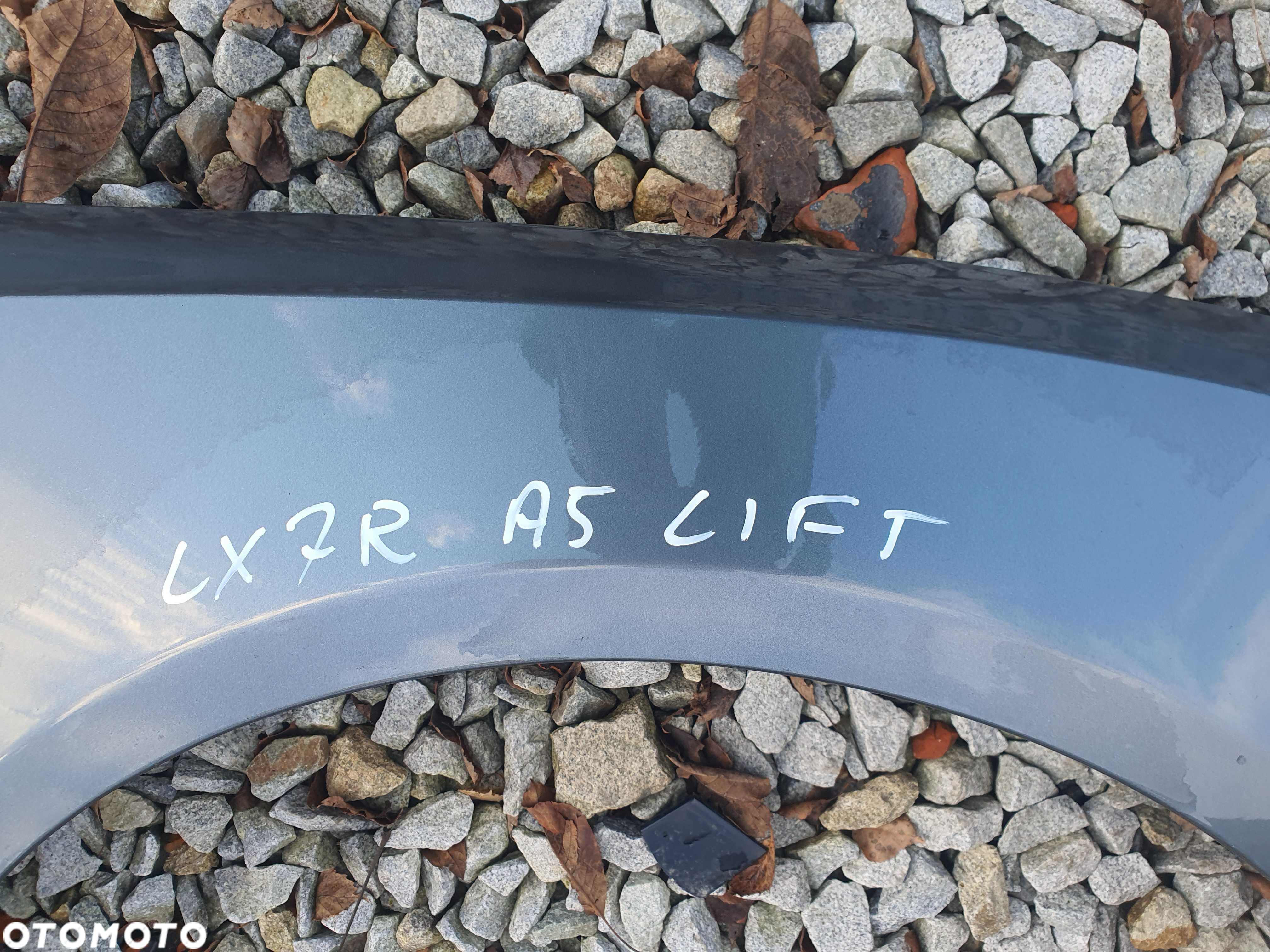 Audi A5 S5 błotnik prawy przód kolor LX7R POLIFT!!! AL - 4