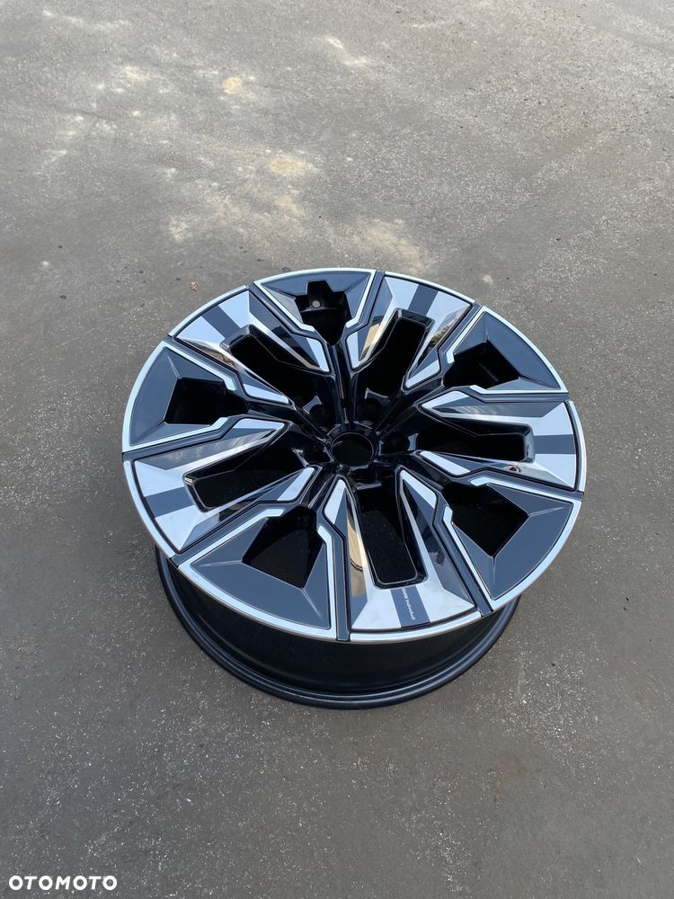 BMW 7 G70 i7 G70 X3 G45 STYLING 910i INDIVIDUAL 5A6F119 ORYGINALNA ! felga aluminiowa 21 cali 21” 9x21 ET24 5x112 9Jx21 ET 24 186139  03269 - 4
