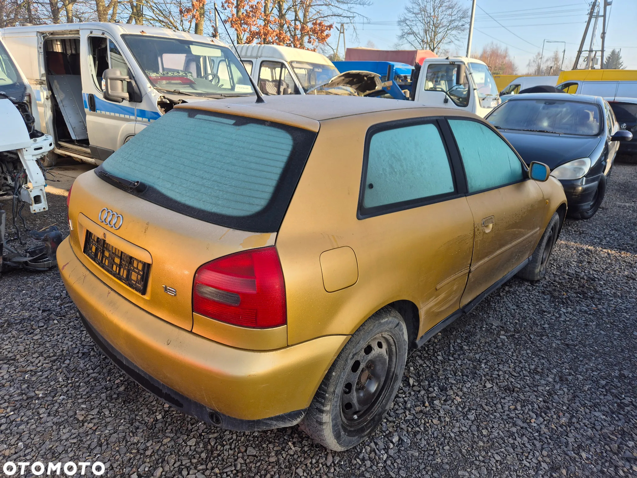 AUDI A3 8L LY1U maska pokrywa silnika klapa bagażnika zderzak lampa reflektor pas przedni stop lampy halogeny - 4